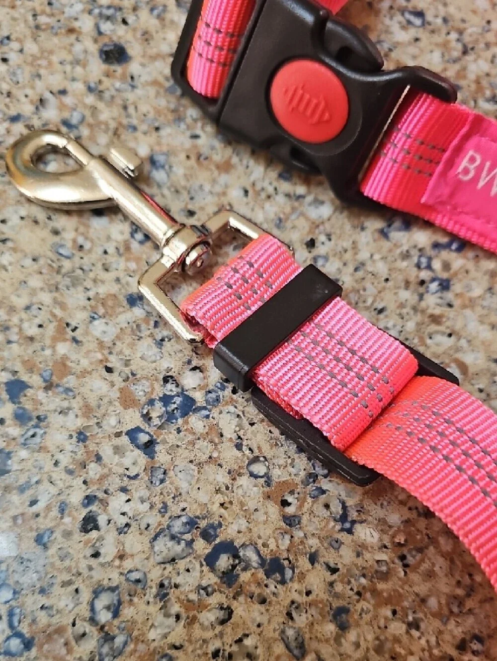 BWOGUE NEW Pink Reflective Dog Seatbelt Restraint Leash